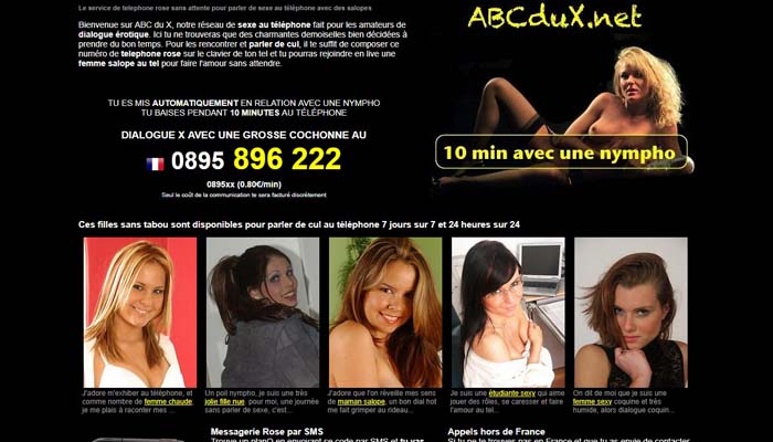 Du sexe au telephone pas cher